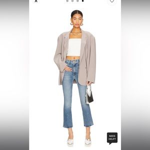 Mother hustler ankle fray jeans in color we all scream